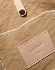 Hana Canvas Boat Bag - SAND Vachetta