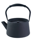 Modern Cast Iron Tea Pot - Black 33oz
