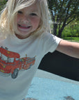 Fire Truck - Kids Organic Tee/Long Sleeve