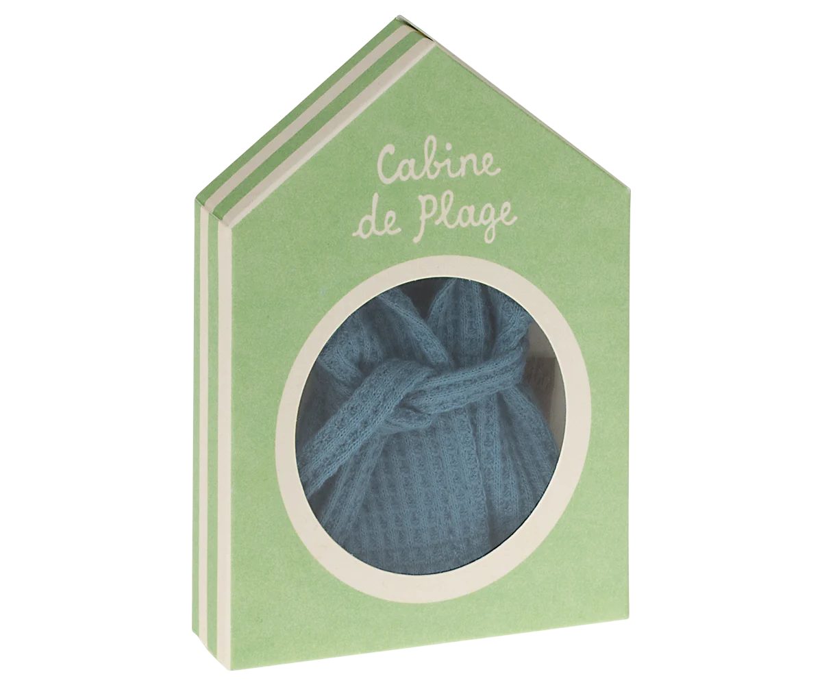 Bathrobe Dusty Blue : Mom & Dad