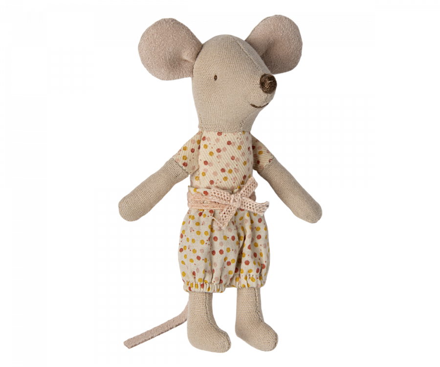 Little Sister Mouse in Match Box