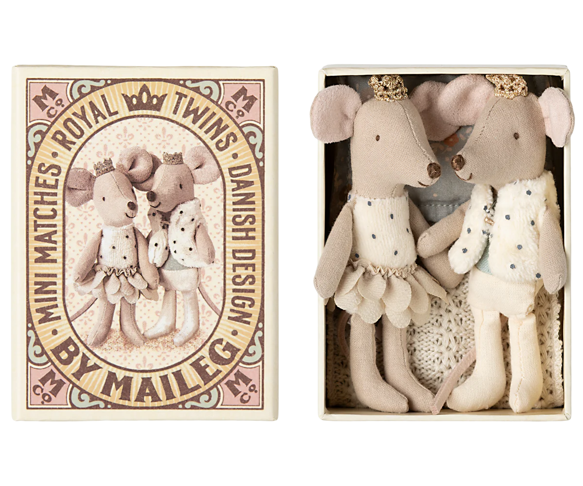 Royal Twins Mice - Little Sister and Brother