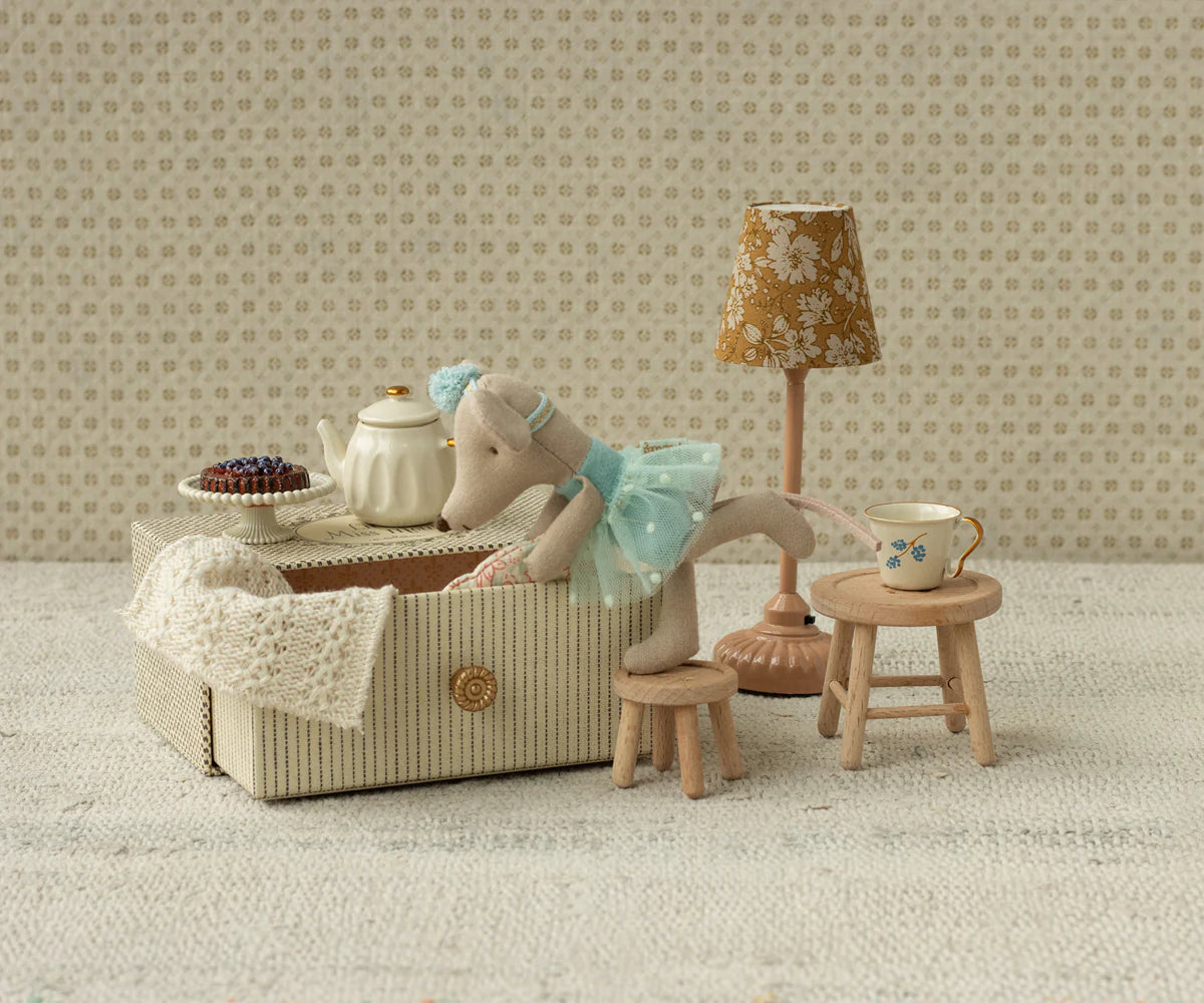 Dance Mouse in Daybed, Little Sister Blue