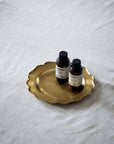 Brass Decorative Edge Tray (M)
