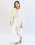 Cocoon Jacket - Bone