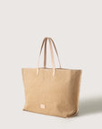 Hana Canvas Boat Bag - SAND Vachetta