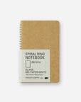 Traveler's Company Spiral Notebook A6 Blank PAPER WHITE