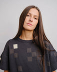 Albers Short Sleeve Sweater Tee - Obsidian