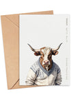 Zodiac Taurus Card