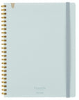 SOOOFA 4mm Grid Ruled Notebook LIGHT BLUE