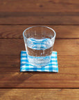 Linen Coaster Leo