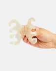 Octopus Claw in Small Pearl Shimmer