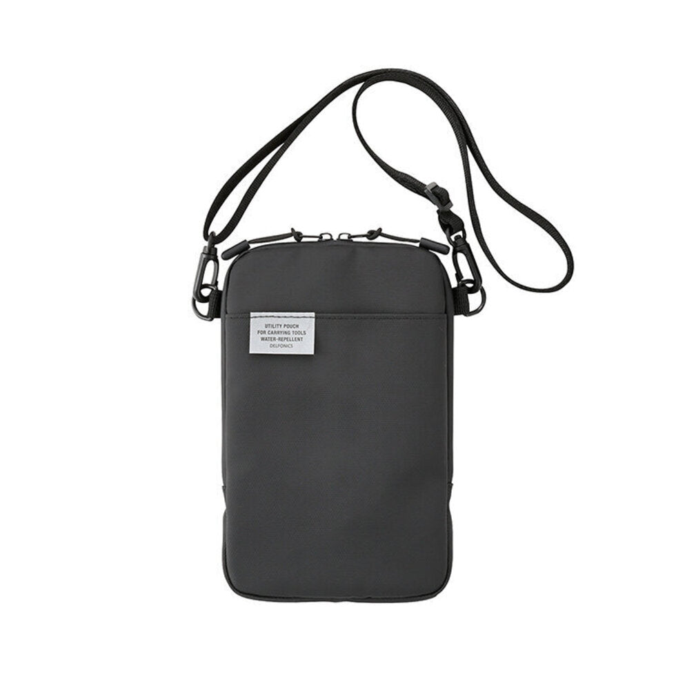 Delfonics Water-Repellent  Smartphone Pouch - Grey