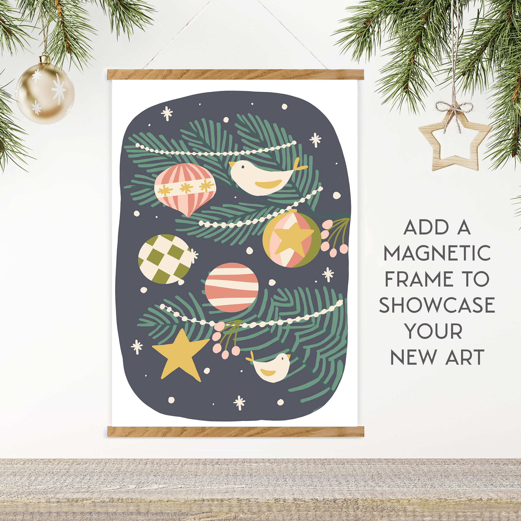 Oh Christmas Tree 12 x 18" Paint by Number Kit