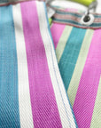 RECYCLED PLASTIC STRIPE BAG - Square