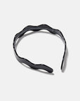 Wavy Headband in Black