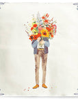 All you need is flowers | StoryTiles art on tile