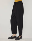 Wool blend Pintuck Pants