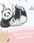 Panda Cake Topper