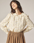 Romantic Peter Pan Collar Shirt