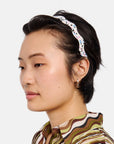 Wavy Headband in Terrazzo