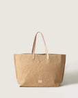 Hana Canvas Boat Bag - SAND Vachetta