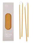 Long Stem Candles - Beeswax - Ochre