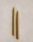 Beeswax Dipped Tapers 9"