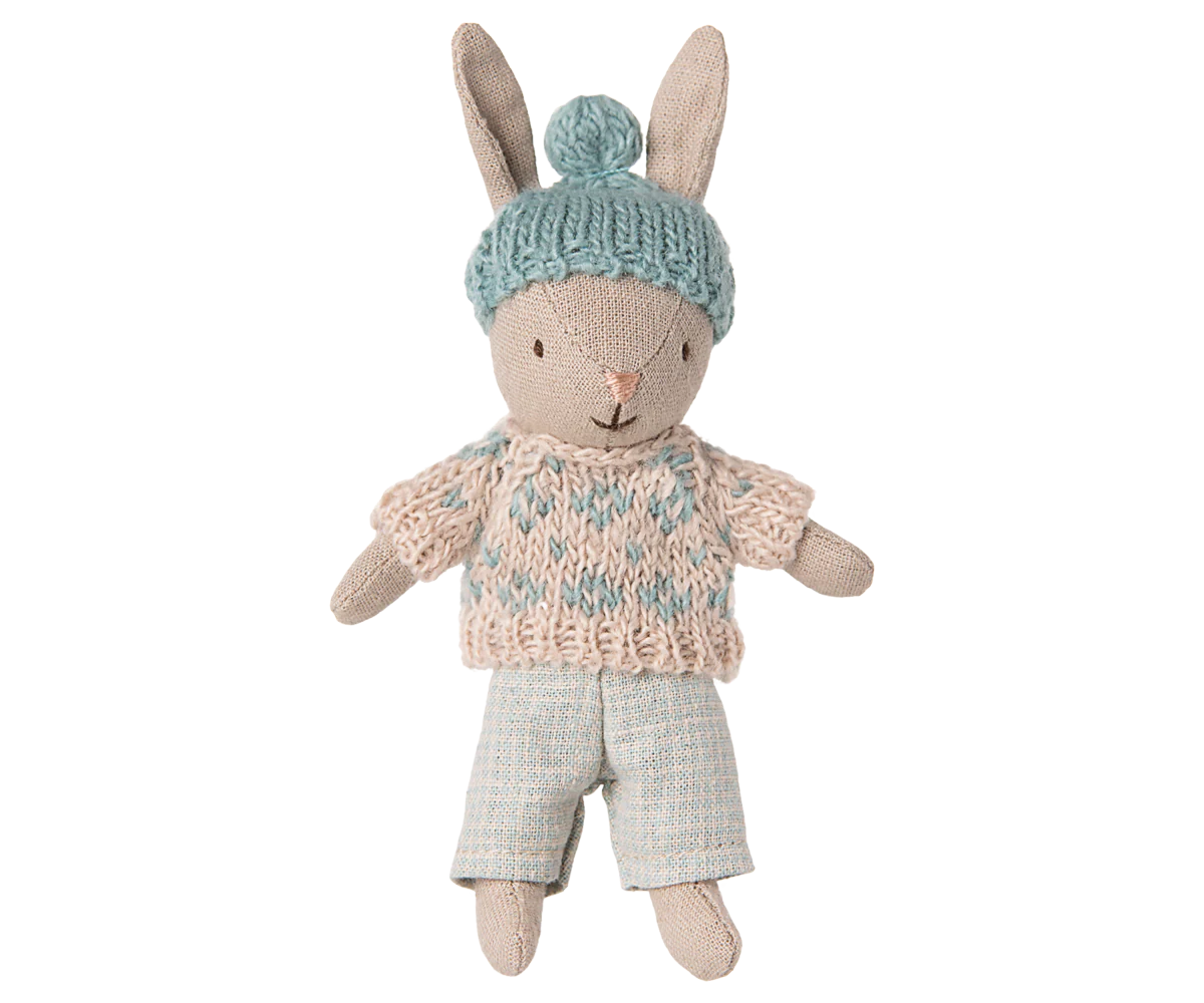Winter Rabbit, Micro - Sand - Mint