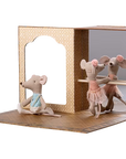 Ballet Mice in Dance Studio, Little Sister & Brother