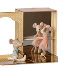 Ballet Mice in Dance Studio, Little Sister & Brother
