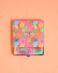 FRIDA x LOST PATTERN "House of Frida" Silk Bandana Scarf - Pink