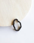 Raw Black Amber Bracelet
