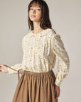Romantic Peter Pan Collar Shirt