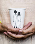Cup - Naked Couple Back