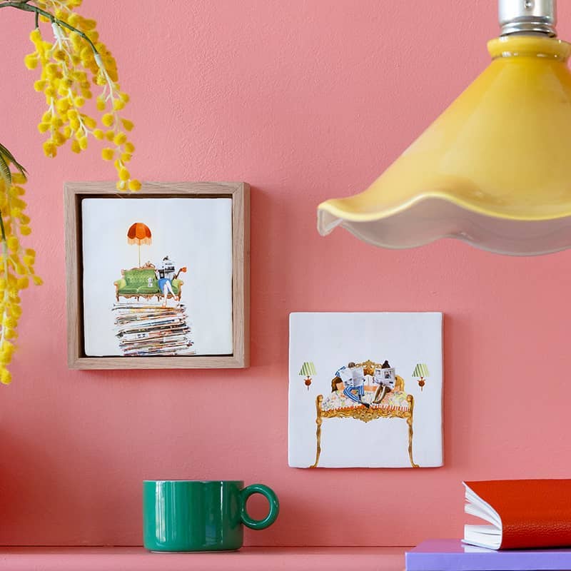 Best beginning of the day | StoryTiles art on tile