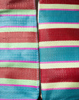 RECYCLED PLASTIC STRIPE BAG - Rectangle D30