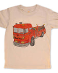 Fire Truck - Kids Organic Tee/Long Sleeve