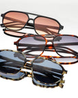 Fenix Acetate Unisex Aviator Sunglasses