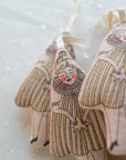 Wishing Star Girl, lavender & cotton stuffed, soft Ornament
