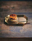 Brass Plate Long Octagonal (M)