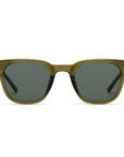 RHEA | Transparent Olive Green | Smoky Lens