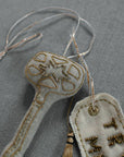 Magical Key, Cotton, Embellished Ornament, Token