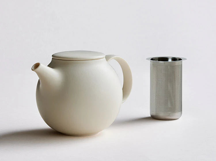 Pebble Tea Pot - Moss Green