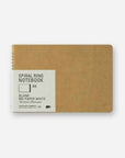 Traveler's Company Spiral Notebook B6 Blank PAPER WHITE