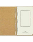 Traveler's Company Spiral Notebook A5 Blank PAPER WHITE