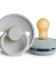 FRIGG ROPE Natural Rubber Pacifier - Pack of 2