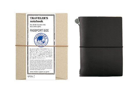 Traveler's Journal Passport : Black