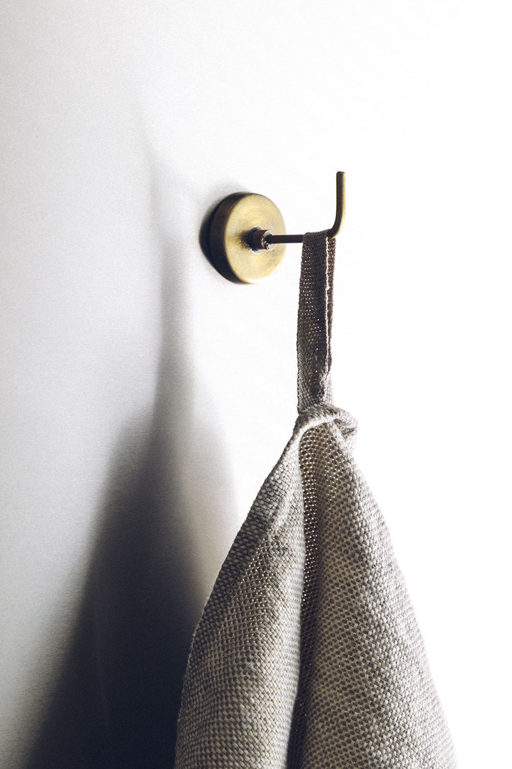 Brass Magnet Hook - L shape