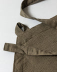 Moku Linen Apron Olive